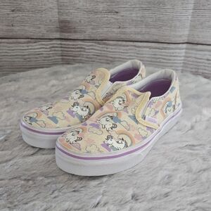 VANS Unicorn Print Sneakers, Girls 13, Great Condition